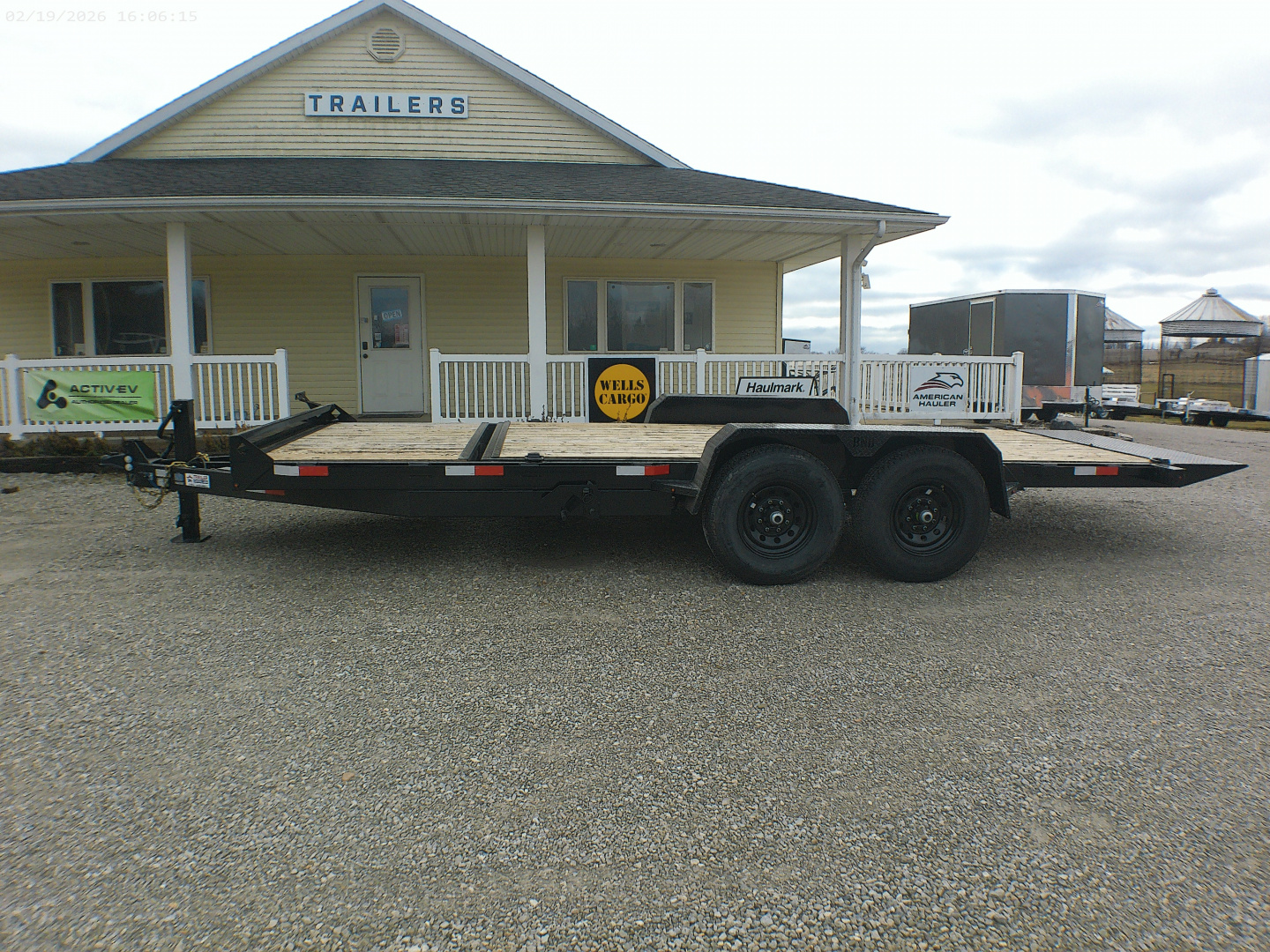 New 2025 BND Trailers 7x20 Heavy Duty Tilt Deck Tilt Trailer