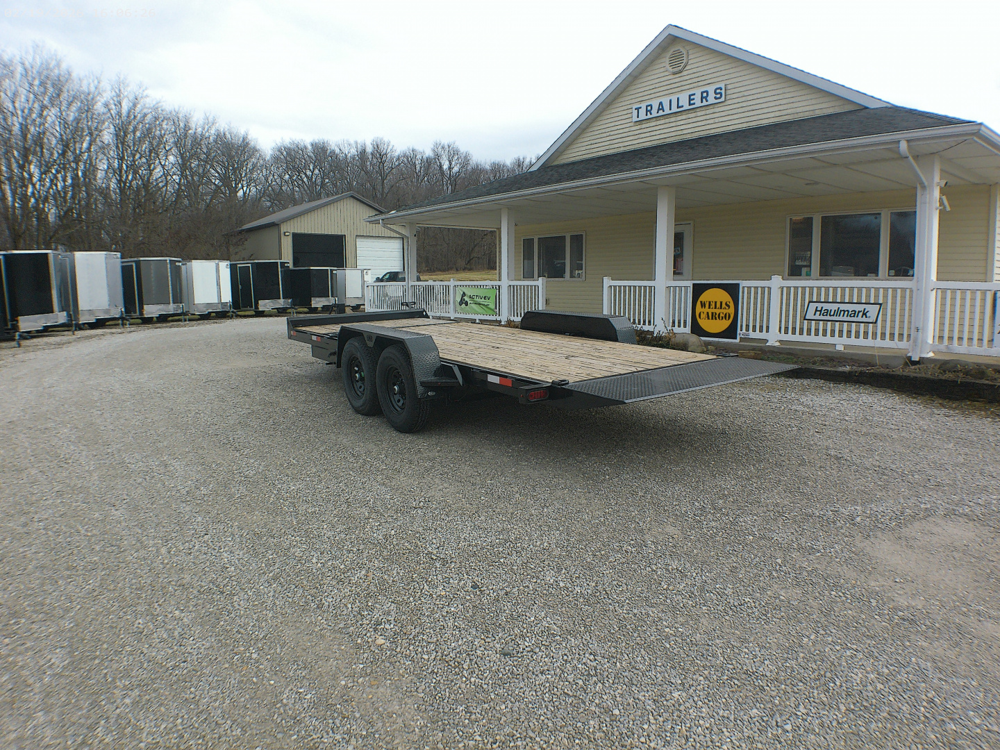 New 2025 BND Trailers 7x20 Heavy Duty Tilt Deck Tilt Trailer