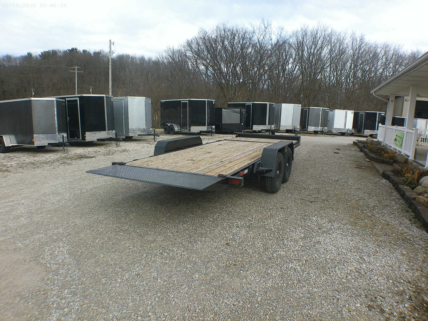New 2025 BND Trailers 7x20 Heavy Duty Tilt Deck Tilt Trailer