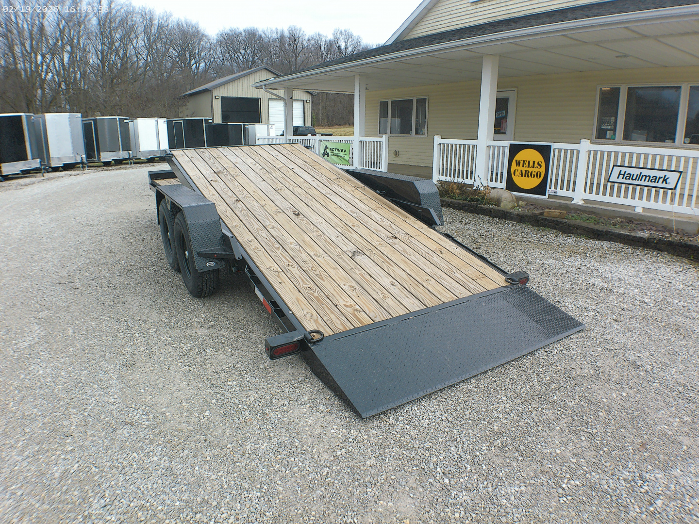 New 2025 BND Trailers 7x20 Heavy Duty Tilt Deck Tilt Trailer