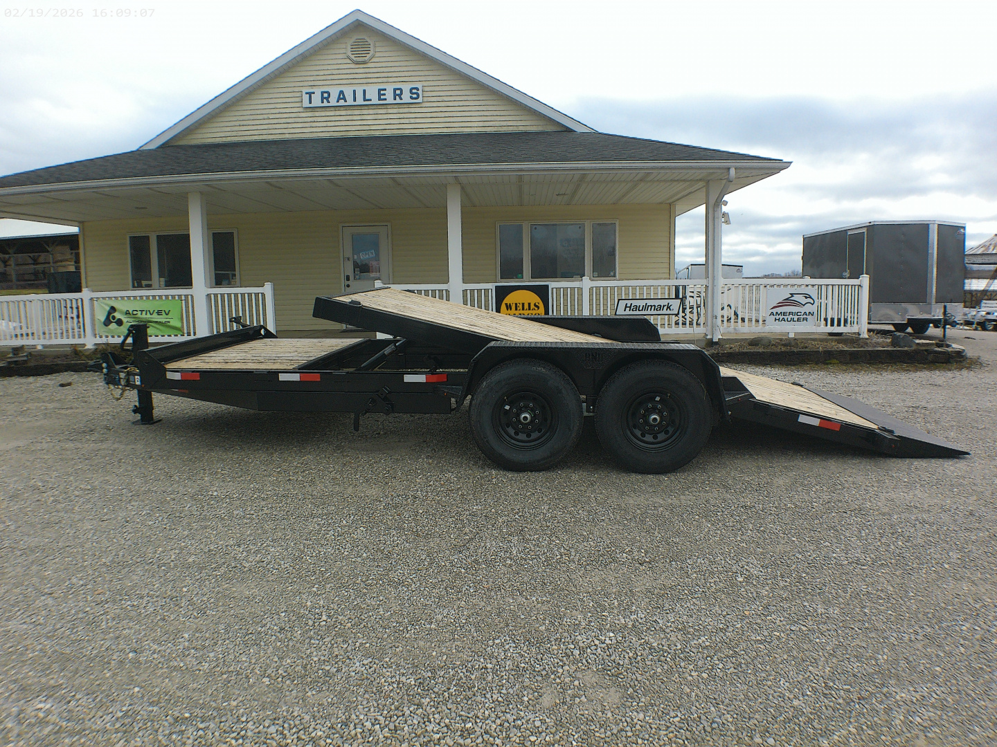 New 2025 BND Trailers 7x20 Heavy Duty Tilt Deck Tilt Trailer