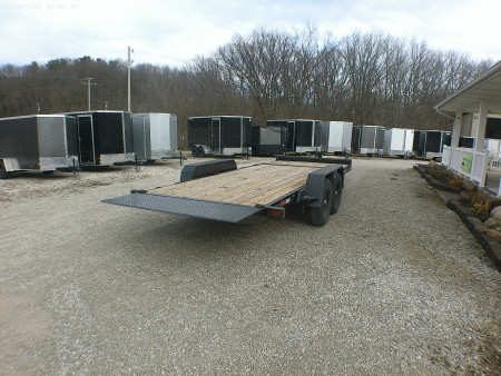 New 2025 BND Trailers 7x20 Heavy Duty Tilt Deck Tilt Trailer