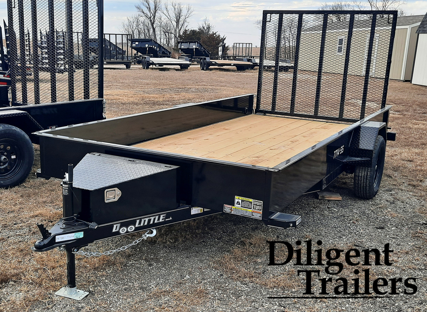 New 2026 Doolittle Trailers 77 x14' Utility Trailer