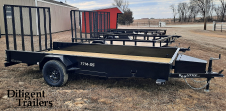 New 2026 Doolittle Trailers 77 x14' Utility Trailer