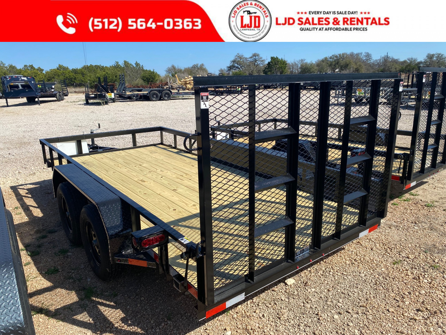 New 2026 Lacosta - 77 x 14 - Utility Trailer