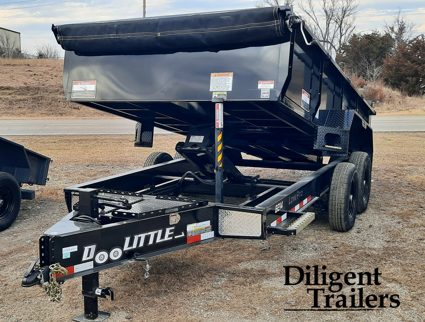 New 2026 Doolittle Trailers 82"x14' Dump Trailer