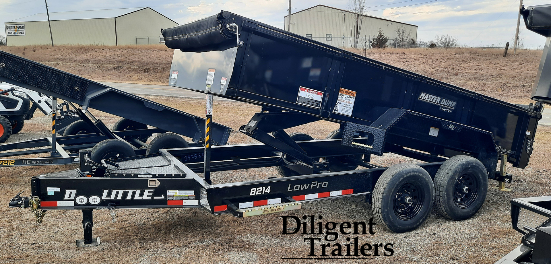 New 2026 Doolittle Trailers 82"x14' Dump Trailer