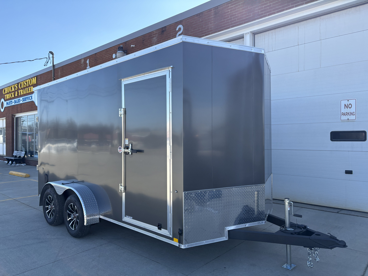 New 2026 Impact Trailers 7X14 RAMP DOOR CARGO Cargo / Enclosed Trailer