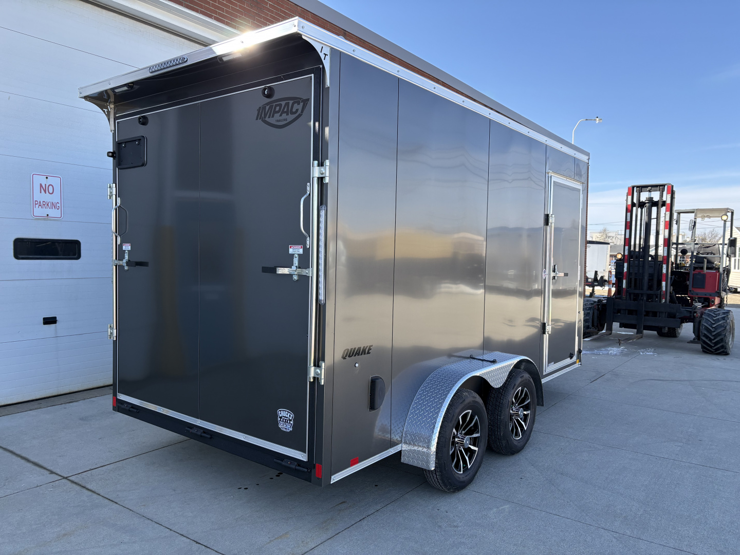 New 2026 Impact Trailers 7X14 RAMP DOOR CARGO Cargo / Enclosed Trailer