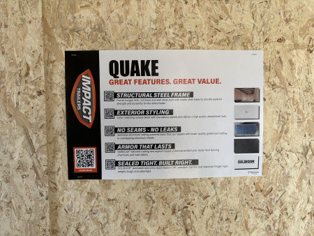 New 2026 Impact Trailers 7X14 RAMP DOOR CARGO Cargo / Enclosed Trailer