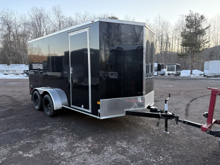 New 2026 Wells Cargo 7x14 6'6 Interior Height Fasttrac Cargo / Enclosed Trailer