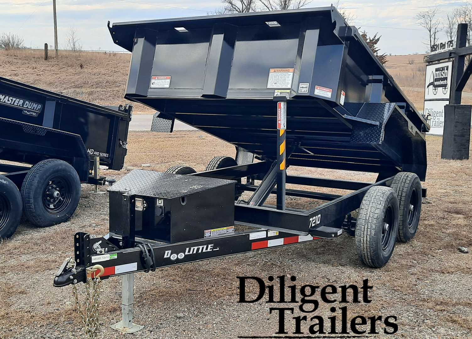 New 2026 Doolittle Trailers 72" x10' Master Dump Trailer