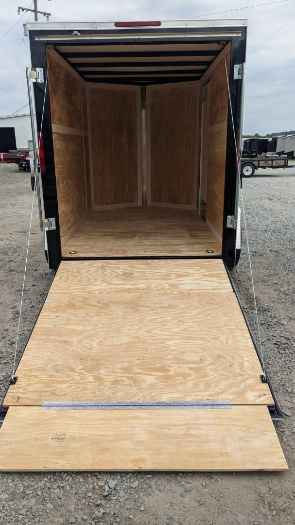 New 2026 Homesteader 6x10 Intrepid V-Nose Cargo Trailer w/ Ramp Door