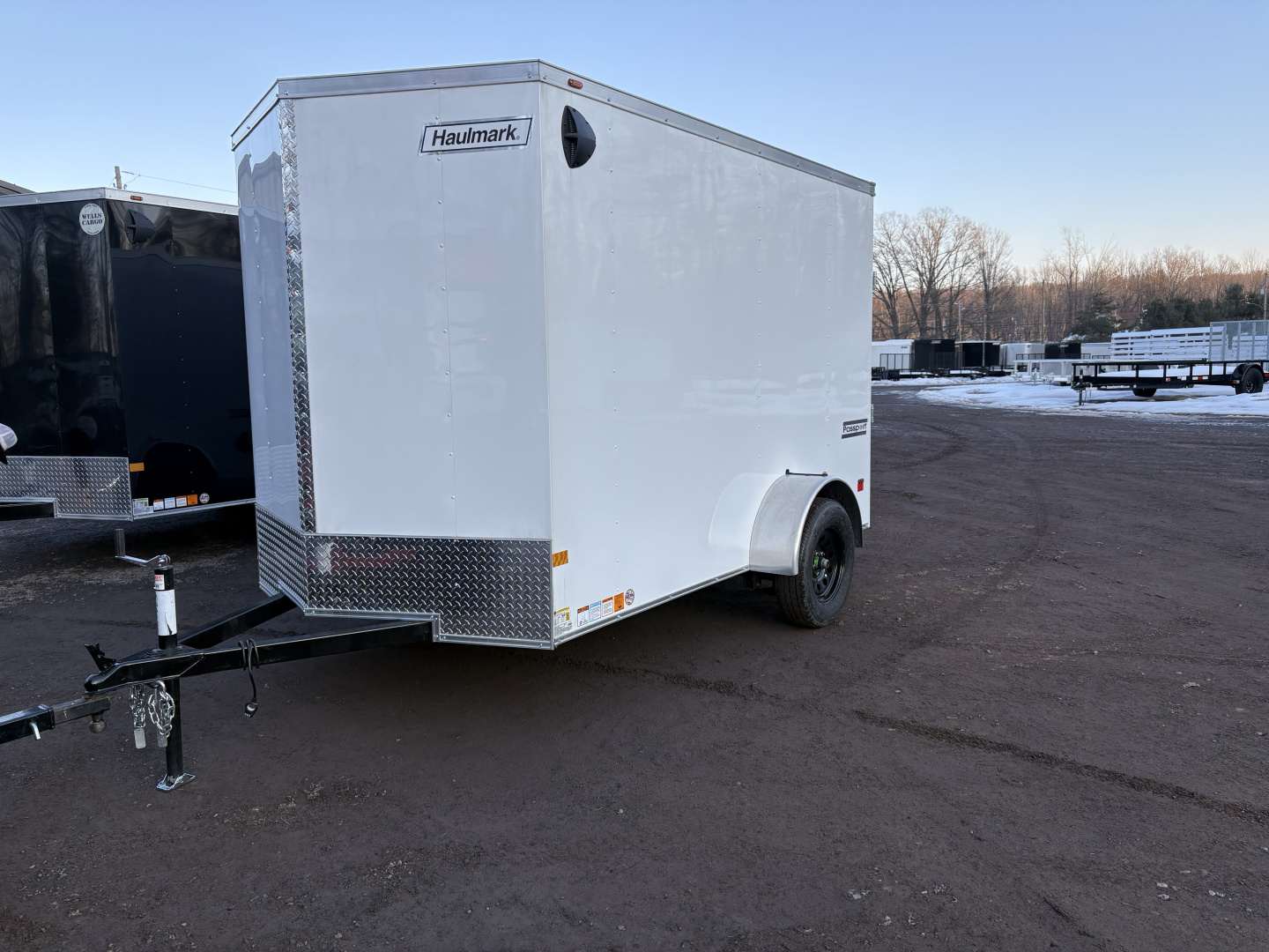 New 2026 Haulmark 6x10 6'6" Interior Passport Deluxe Cargo / Enclosed Trailer with Ramp Door