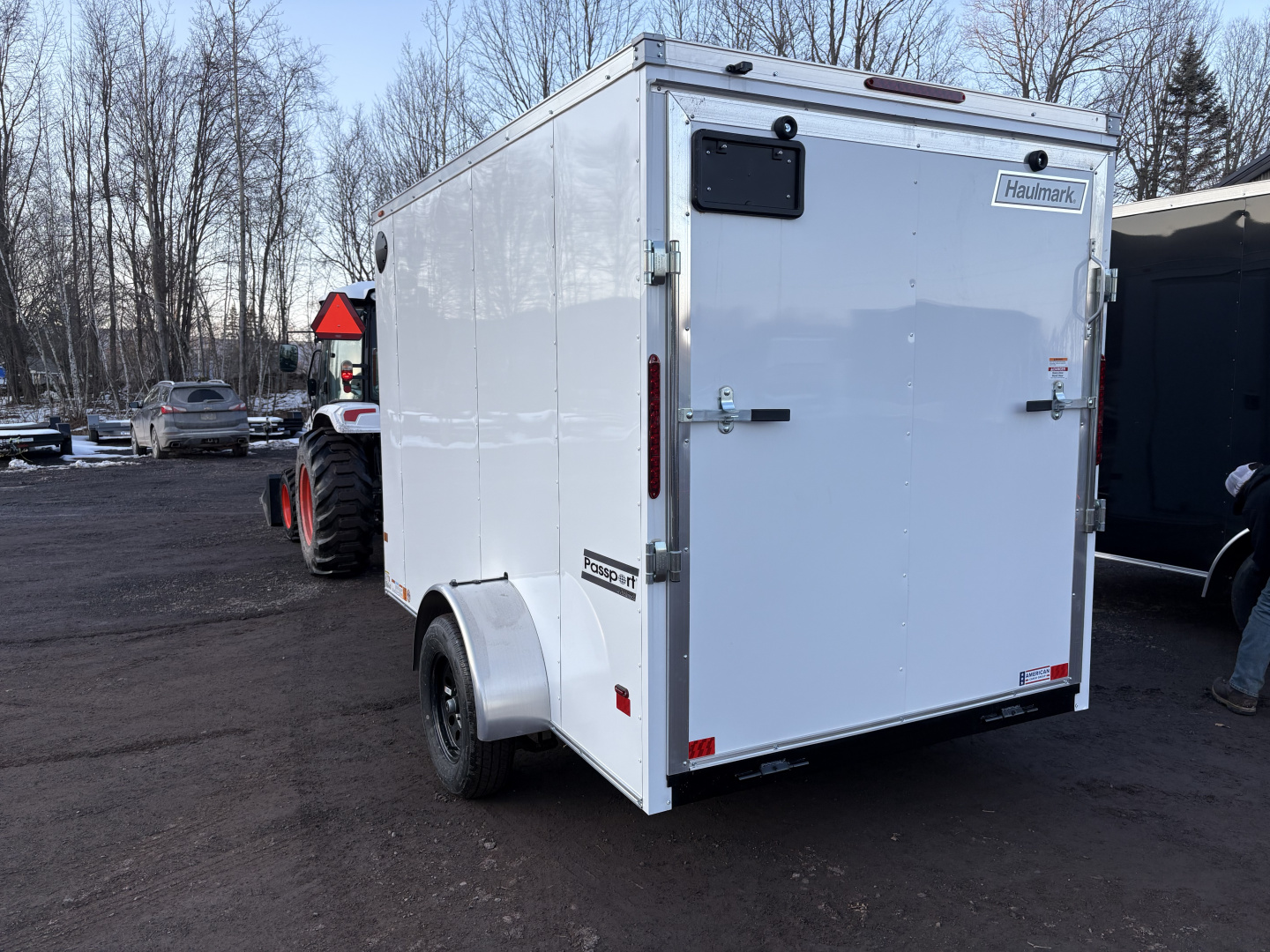 New 2026 Haulmark 6x10 6'6" Interior Passport Deluxe Cargo / Enclosed Trailer with Ramp Door