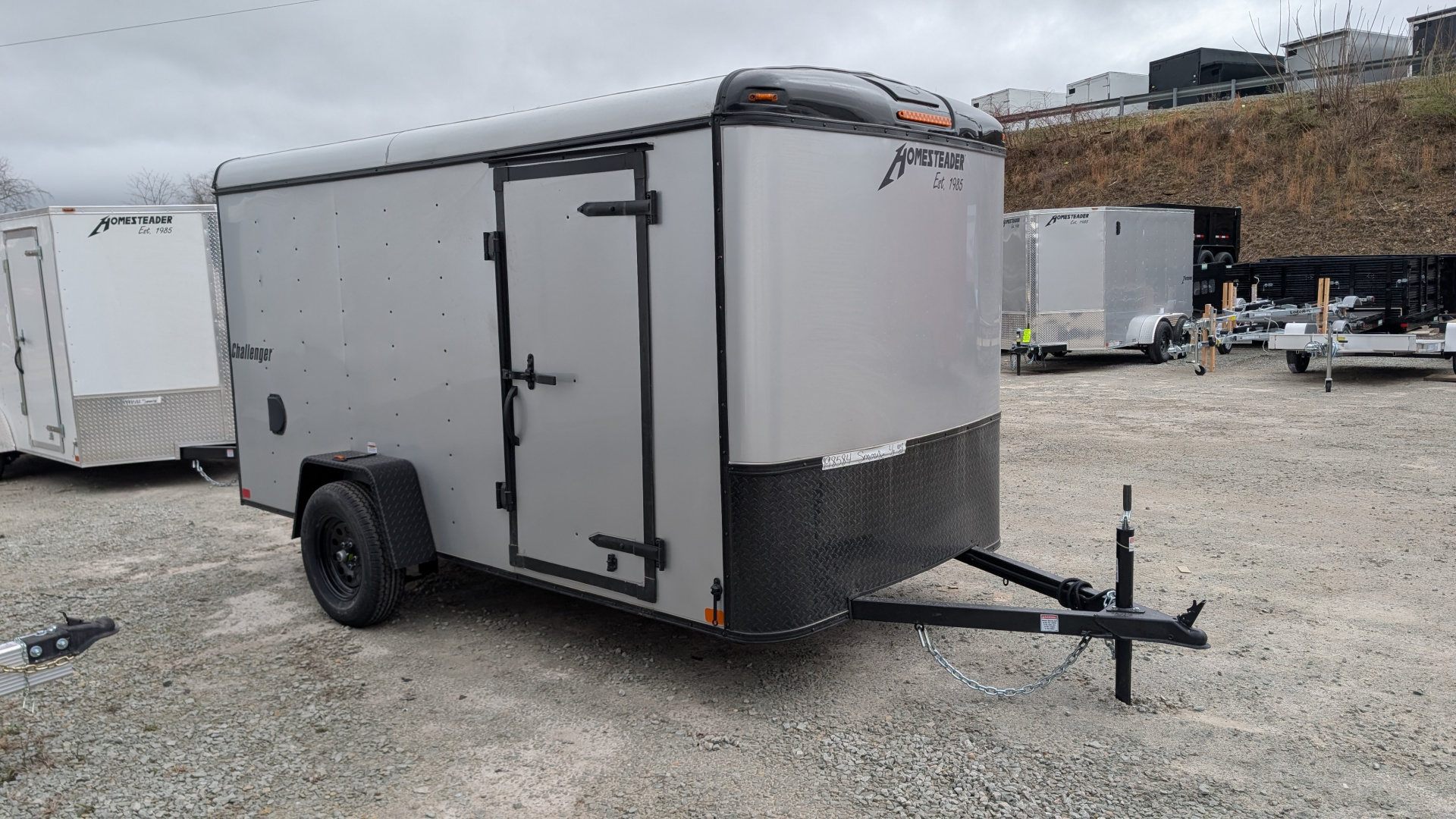 New 2026 Homesteader 6x12 Challenger Cargo Trailer w/ Ramp Door