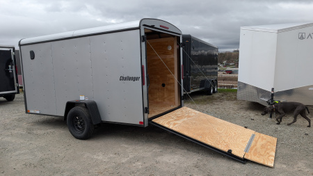 New 2026 Homesteader 6x12 Challenger Cargo Trailer w/ Ramp Door
