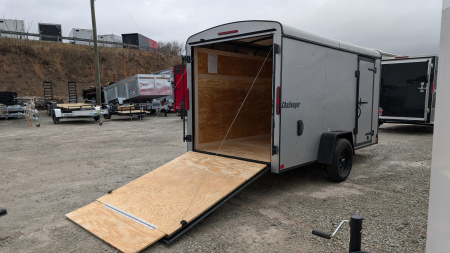 New 2026 Homesteader 6x12 Challenger Cargo Trailer w/ Ramp Door