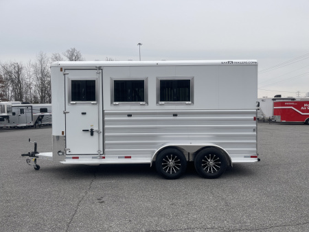 New 2026 Merhow Trailers ES730SL- 3H BP Horse Trailer