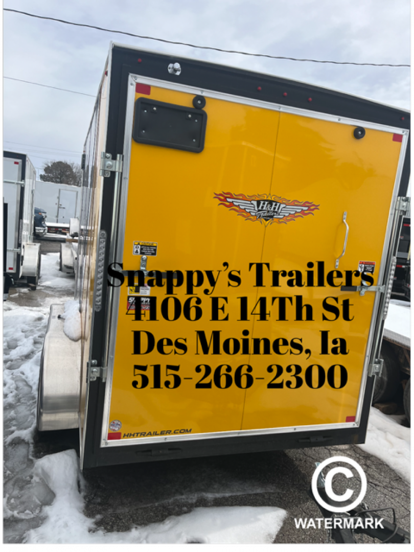 New 2025 H&H Trailers 6X12 ENCLOSED Cargo / Enclosed Trailer