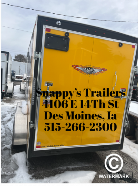 New 2025 H&H Trailers 6X12 ENCLOSED Cargo / Enclosed Trailer