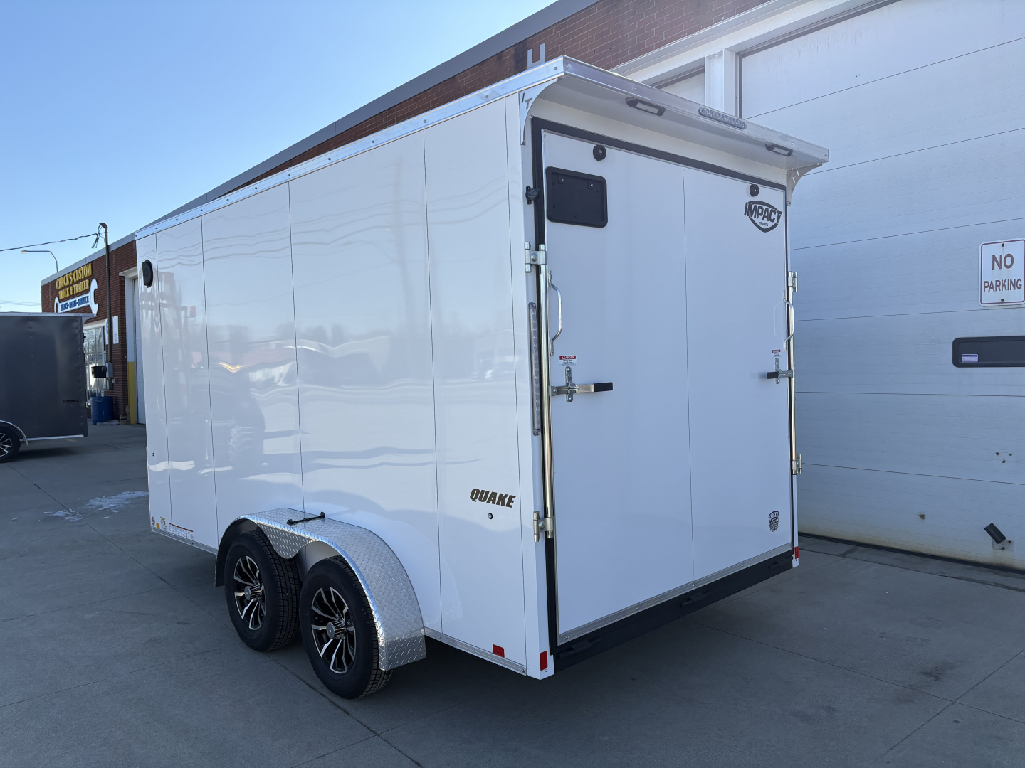 New 2026 Impact Trailers 7X14 RAMP DOOR CARGO Cargo / Enclosed Trailer