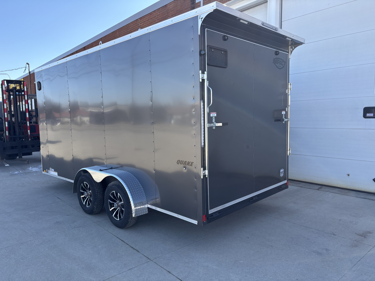 New 2026 Impact Trailers 7X16 RAMP DOOR CARGO Cargo / Enclosed Trailer