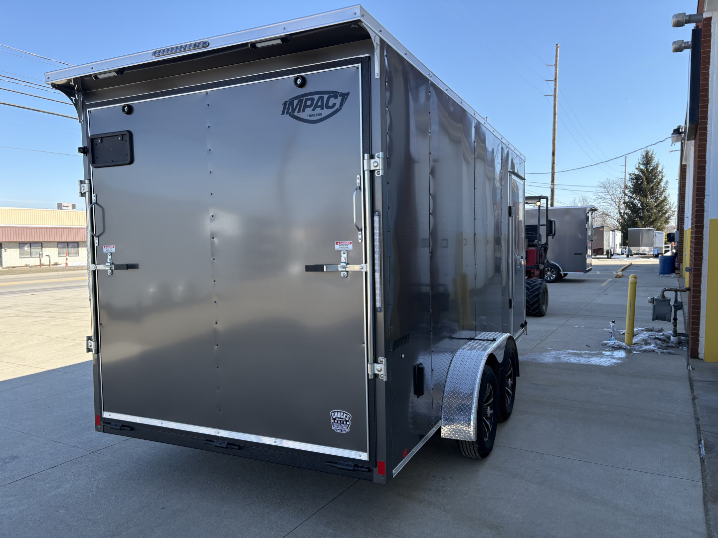New 2026 Impact Trailers 7X16 RAMP DOOR CARGO Cargo / Enclosed Trailer