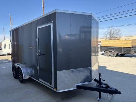 New 2026 Impact Trailers 7X16 RAMP DOOR CARGO Cargo / Enclosed Trailer