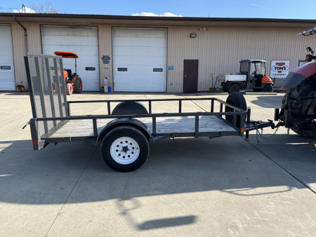 Used 2024 Belmont Trailers 5'X 10' Utility Trailer - Charcoal Gray - 2999# GVWR