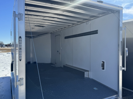 Used 2023 Lightning Trailers 8.5x18+2V Cargo / Enclosed Trailer
