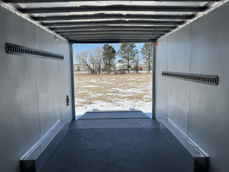Used 2023 Lightning Trailers 8.5x18+2V Cargo / Enclosed Trailer