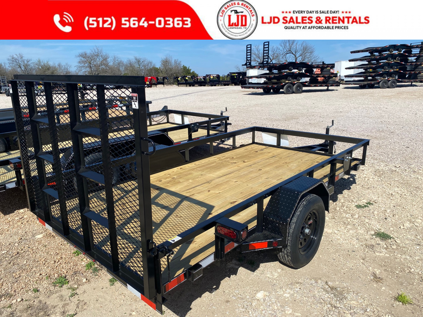 New 2026 Lacosta 6 x 12 - Utility Trailer
