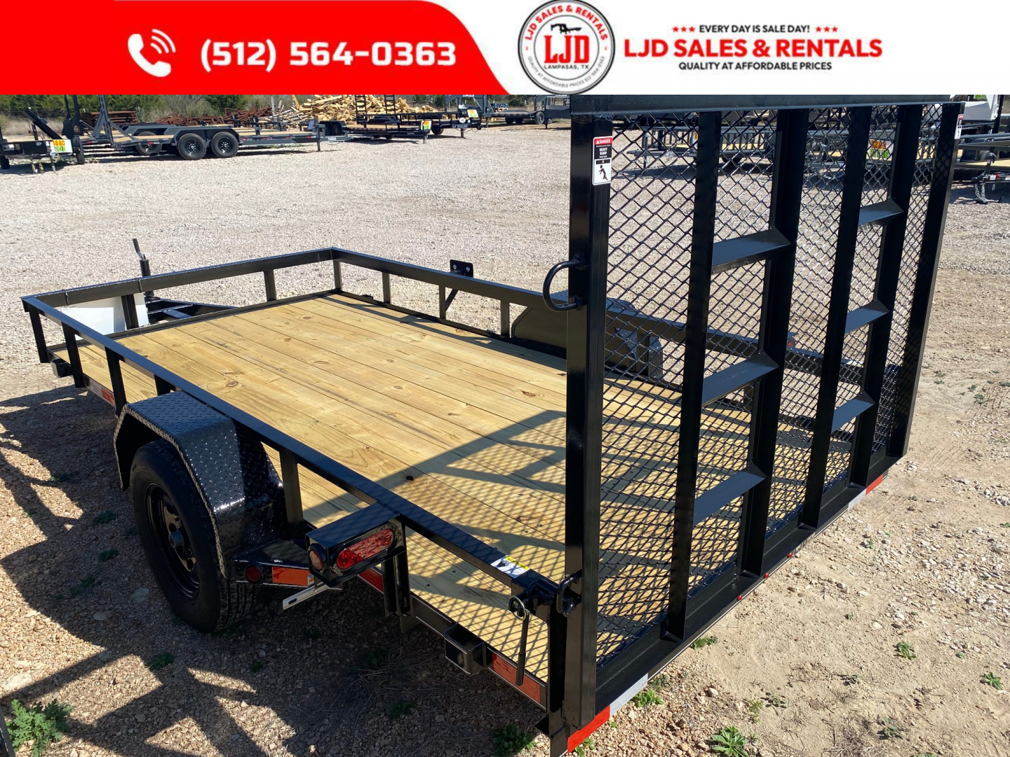 New 2026 Lacosta 6 x 12 - Utility Trailer
