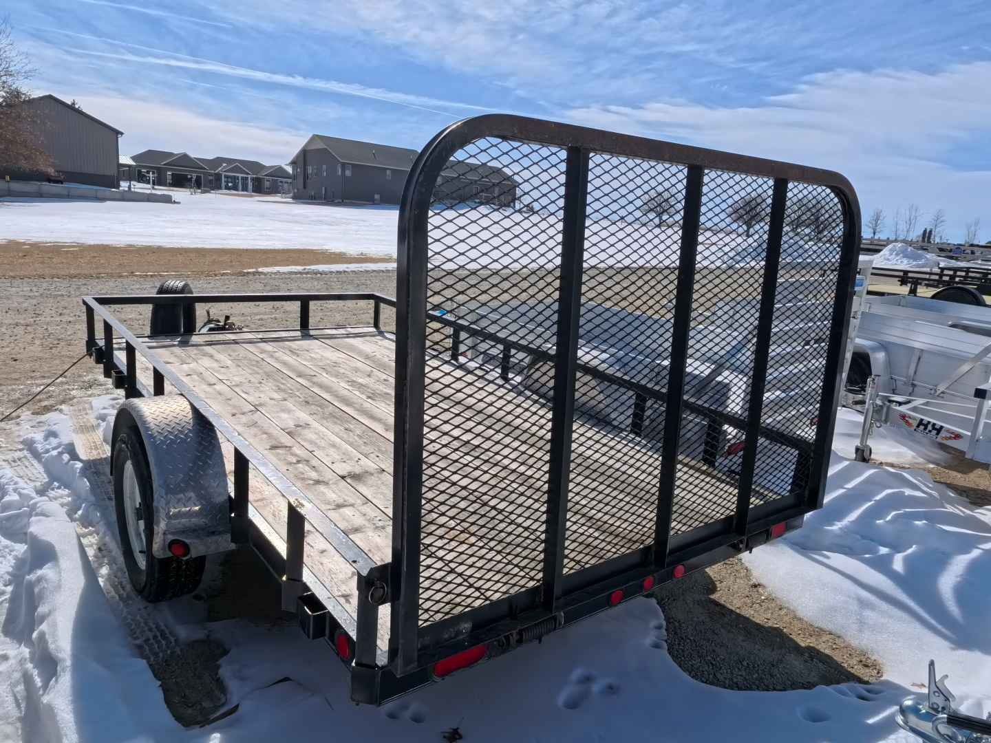 Used 2004 PJ Trailers 77 x 12 Utility Trailer with 3500 lb. Axle