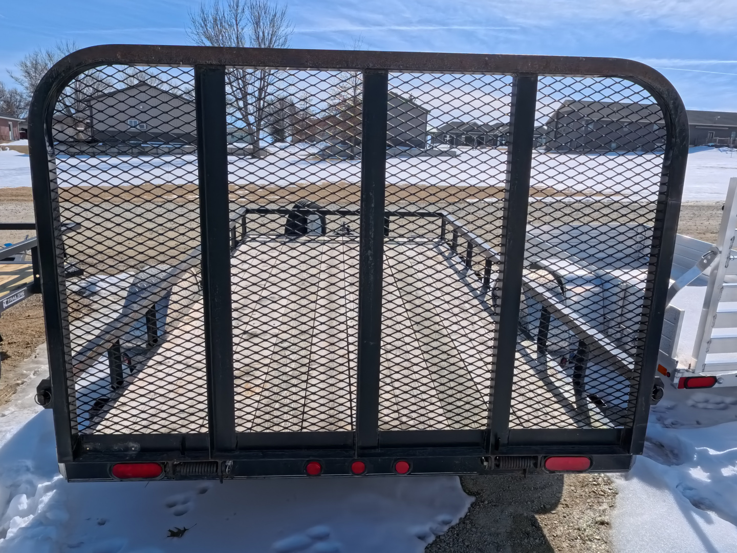Used 2004 PJ Trailers 77 x 12 Utility Trailer with 3500 lb. Axle