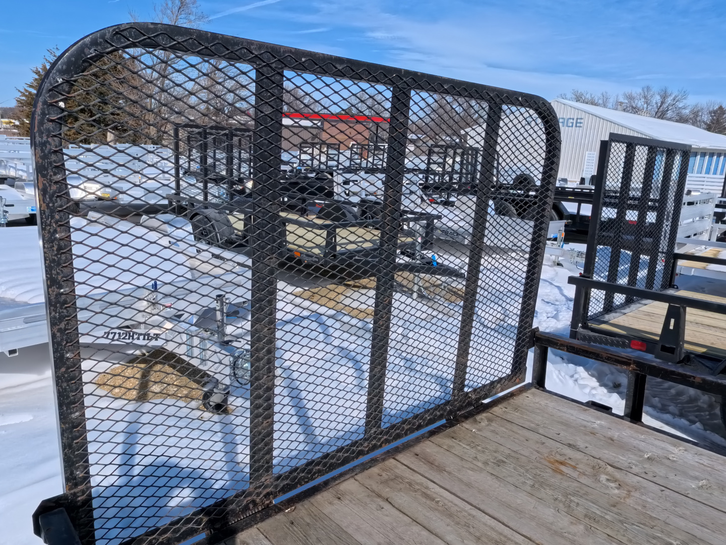 Used 2004 PJ Trailers 77 x 12 Utility Trailer with 3500 lb. Axle