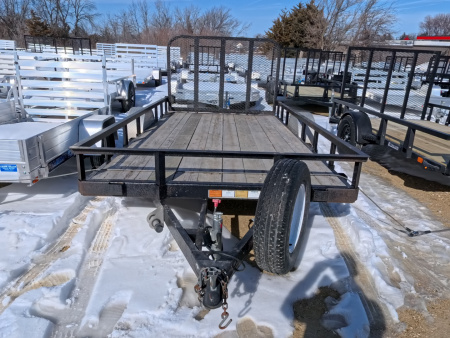 Used 2004 PJ Trailers 77 x 12 Utility Trailer with 3500 lb. Axle