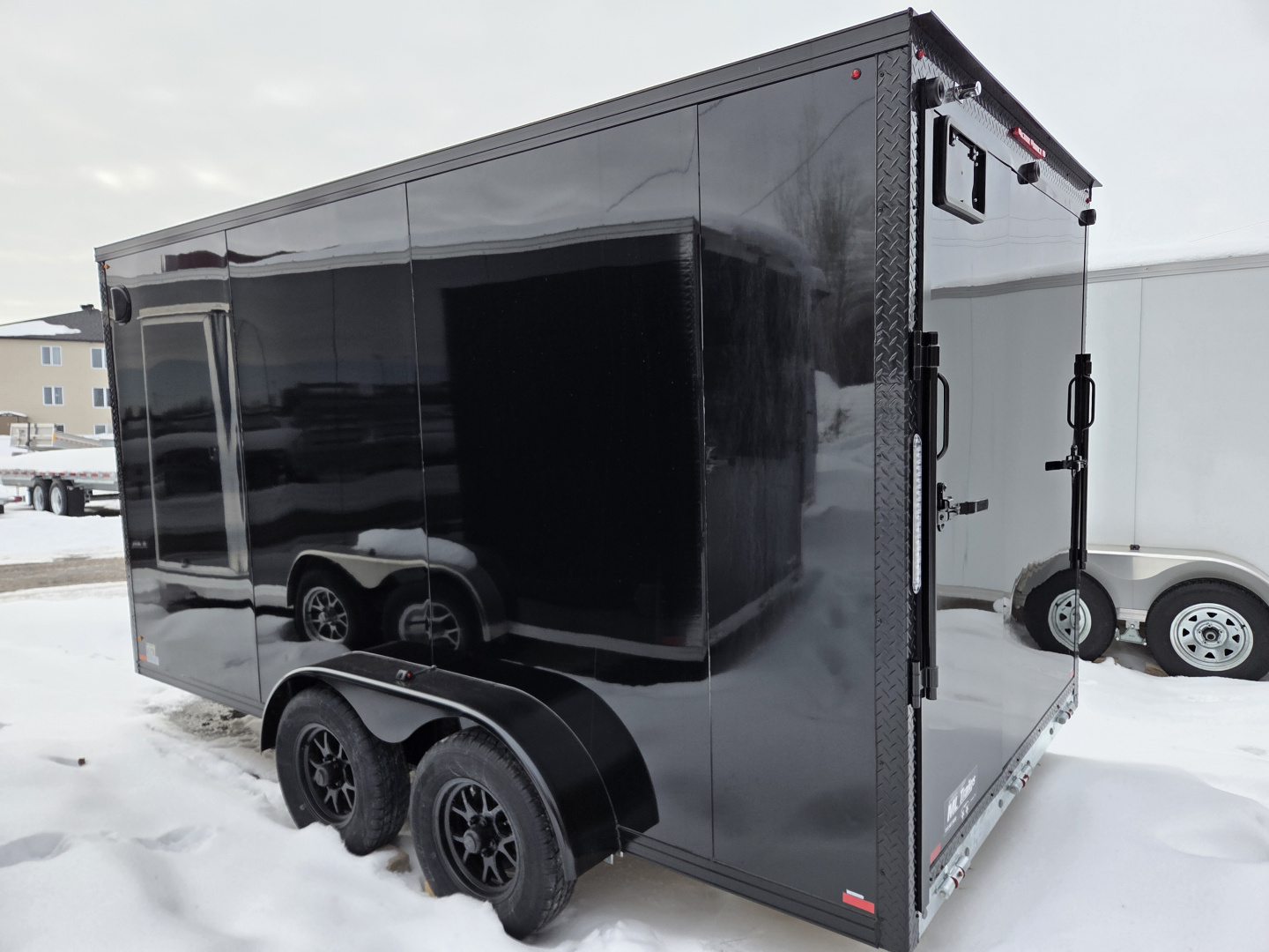 New 2026 Galvanized 7'x14' TA-3500 Cargo / Enclosed Trailer