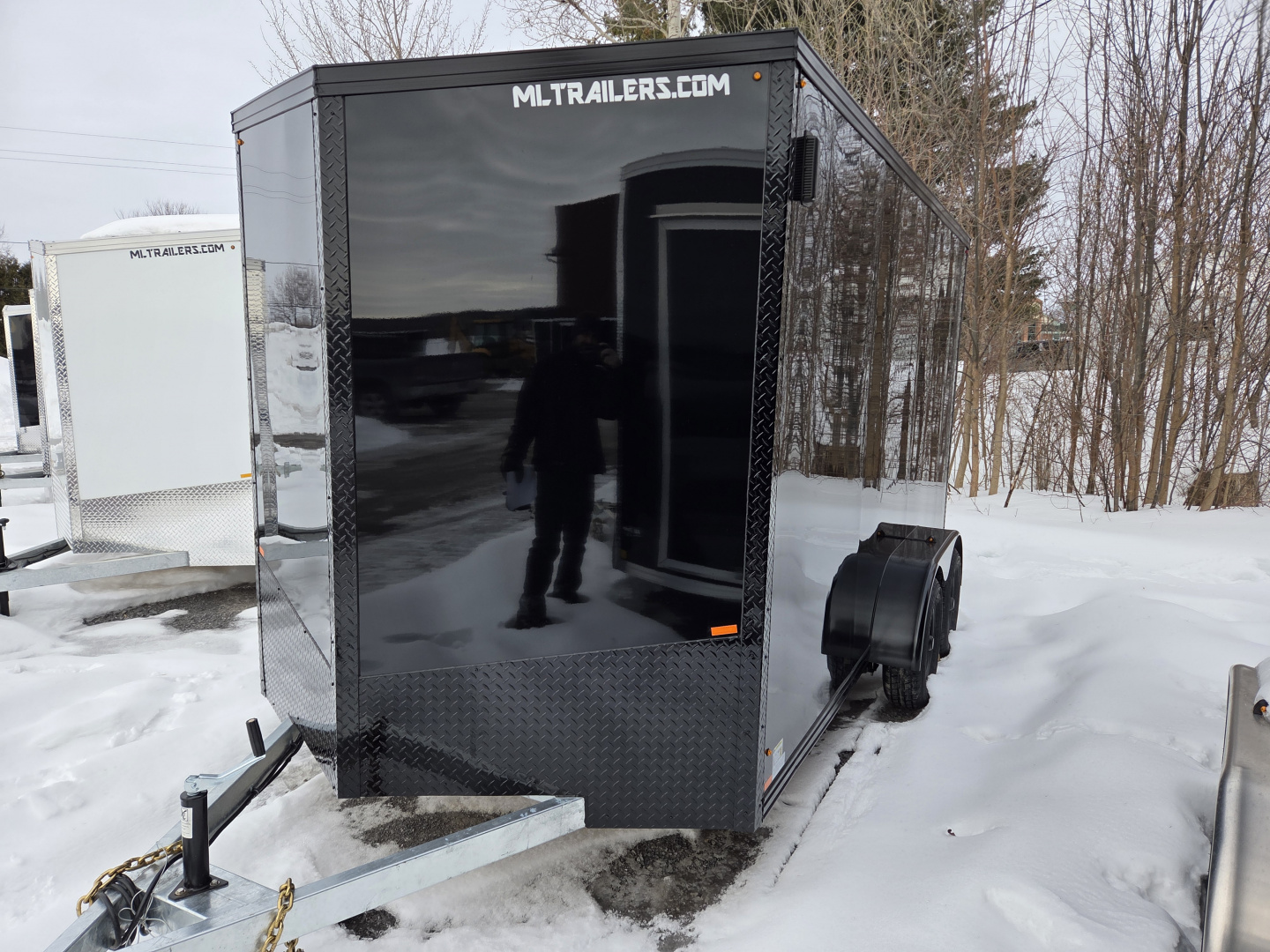 New 2026 Galvanized 7'x14' TA-3500 Cargo / Enclosed Trailer