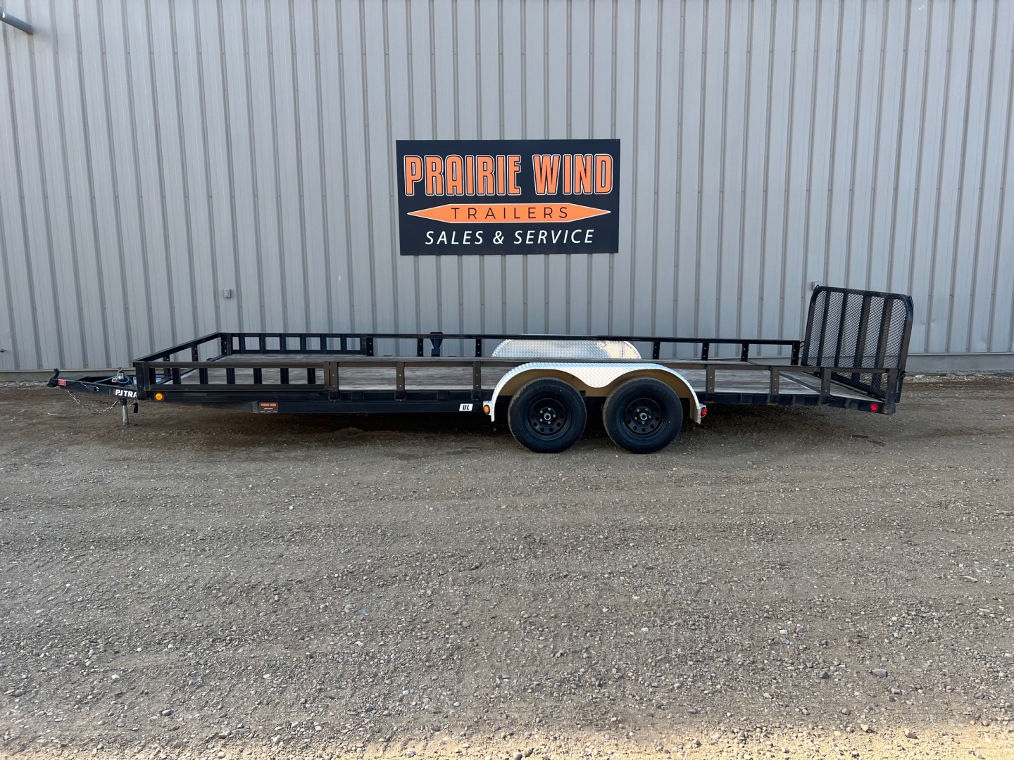Used 2024 PJ Trailers 22' Used ATV Utility Trailer