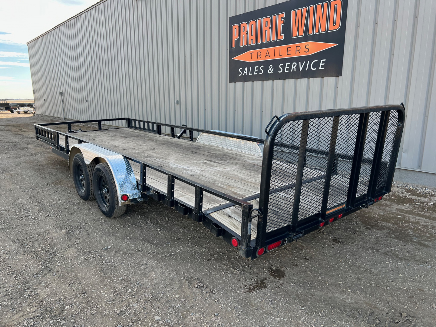 Used 2024 PJ Trailers 22' Used ATV Utility Trailer