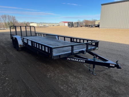 Used 2024 PJ Trailers 22' Used ATV Utility Trailer