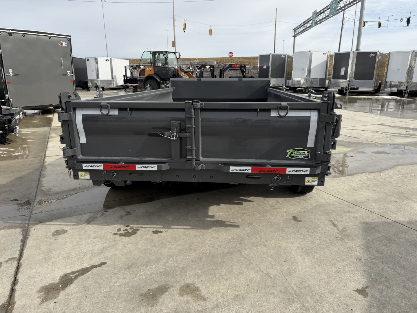 New NEW 2026 Horizon 14’x83”X19” EZ7 Dump Trailer 2-7000 lb axles = 14K