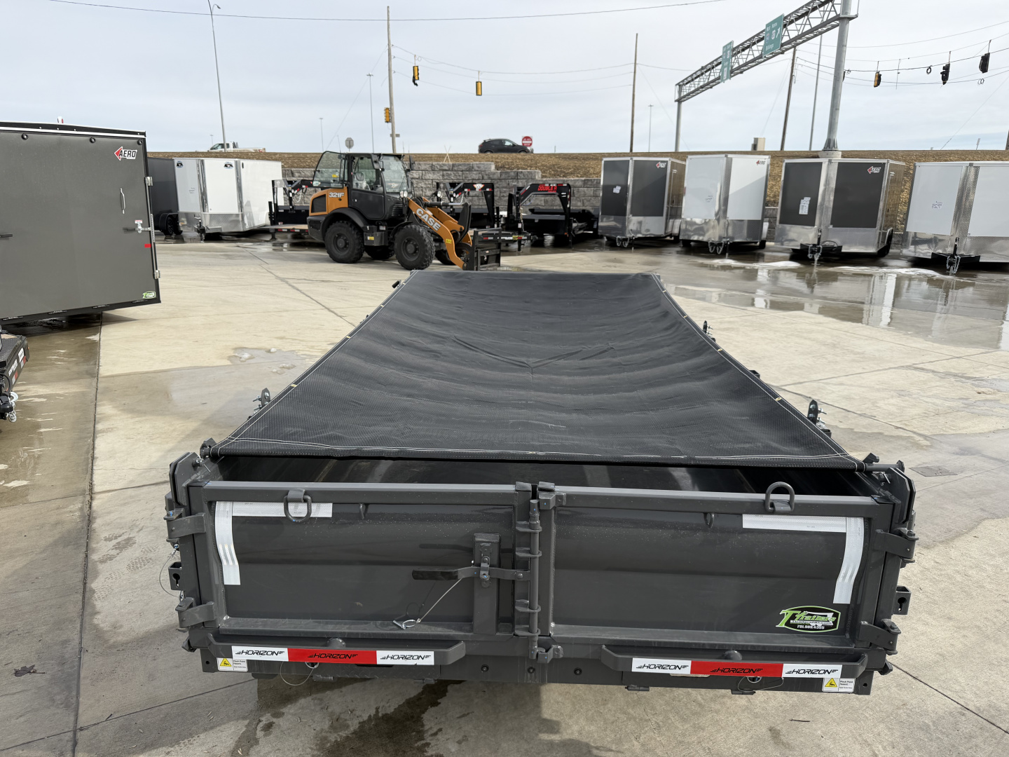 New NEW 2026 Horizon 14’x83”X19” EZ7 Dump Trailer 2-7000 lb axles = 14K