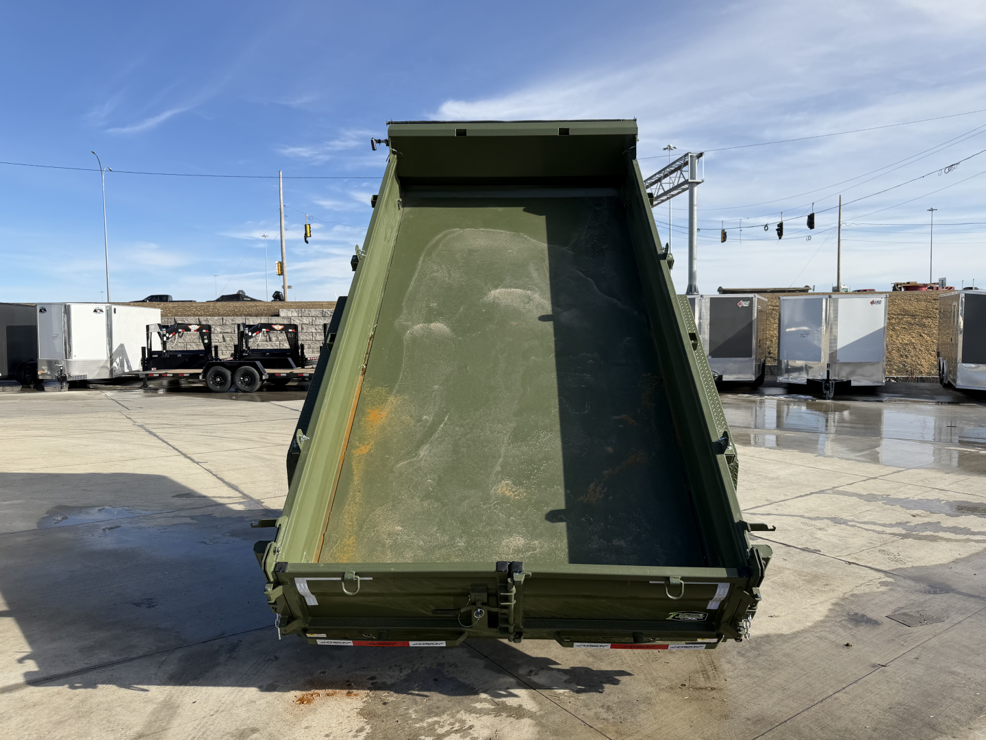 New NEW 2026 Horizon 14’x83”X19” EZ7 Dump Trailer 2-7000 lb axles = 14K