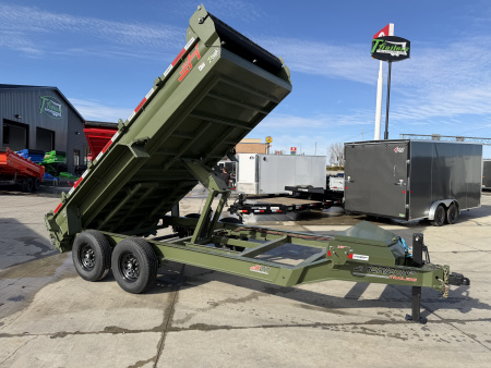 New NEW 2026 Horizon 14’x83”X19” EZ7 Dump Trailer 2-7000 lb axles = 14K