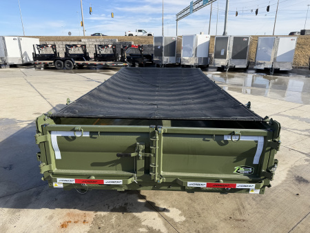 New NEW 2026 Horizon 14’x83”X19” EZ7 Dump Trailer 2-7000 lb axles = 14K