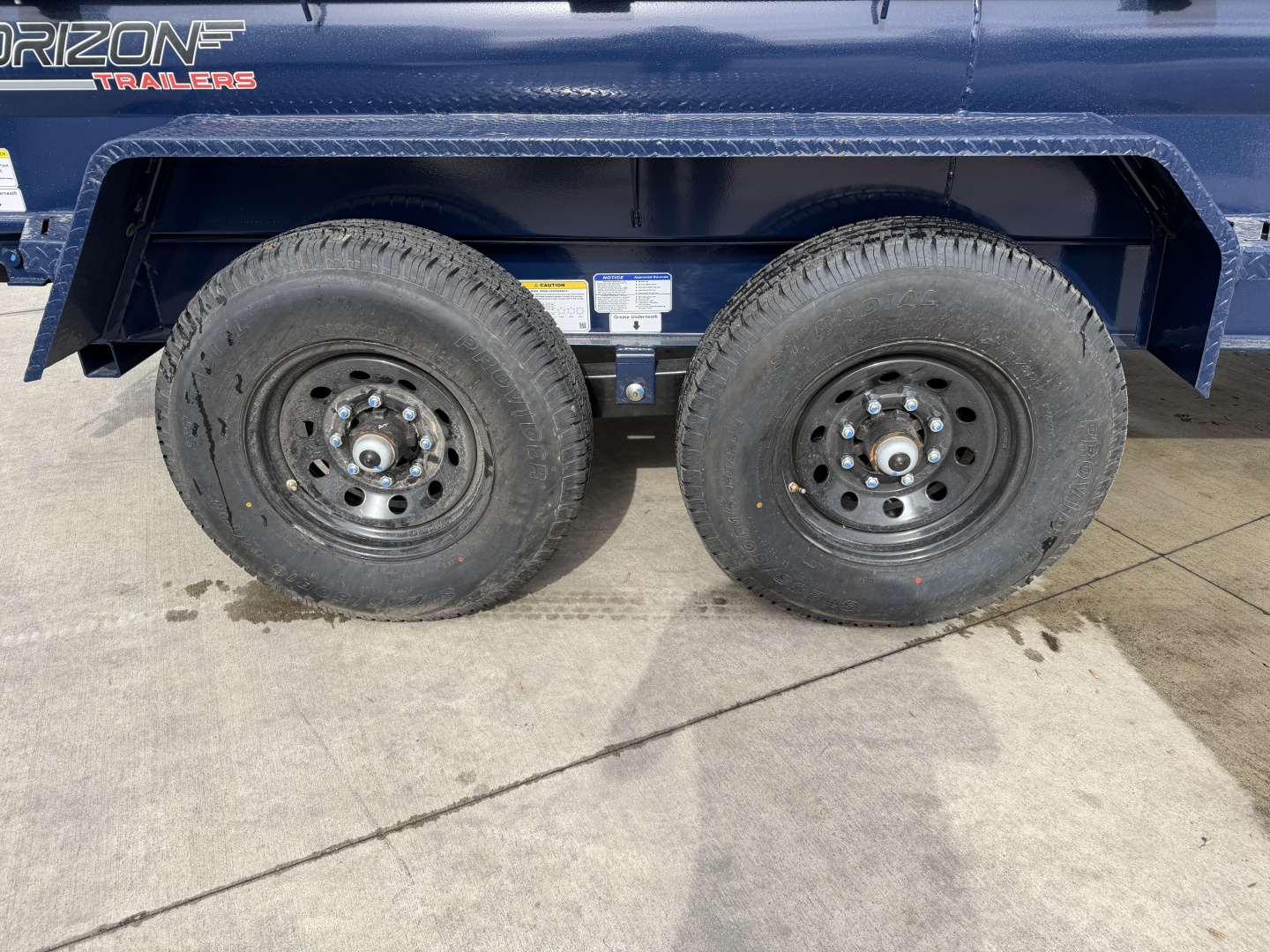 New NEW 2026 Horizon 14’x83”X19” EZ7 Dump Trailer 2-7000 lb axles = 14K