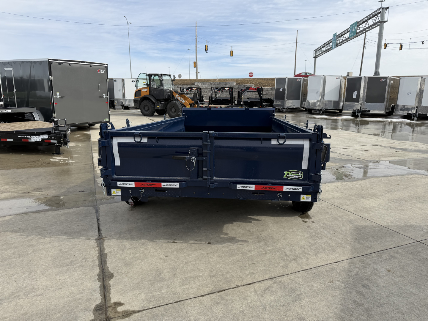 New NEW 2026 Horizon 14’x83”X19” EZ7 Dump Trailer 2-7000 lb axles = 14K